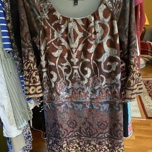 Bell sleeve fall dress size M